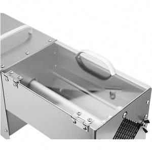 Coupe-légumes électrique automatique en acier inoxydable pour légumes, fruits, pommes de terre, oignons, concombres, carottes, patates douces - Product Image 4