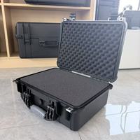 Boîte à outils en plastique rigide étanche IP67, résistante aux chocs, pour atelier, boîte de rangement de précision pour matériel, mousse intérieure personnalisée