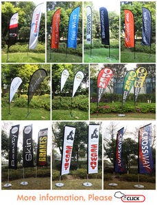 Promotion : Drapeaux <span class=keywords><strong>de</strong></span> <span class=keywords><strong>plage</strong></span> personnalisés, durables, bon marché, impression personnalisée, service publicitaire, vent fort - Product Image 2