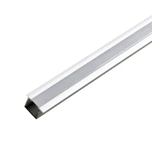 Barre lumineuse à profilé en aluminium, montage intégré, canal d'extrusion, barre lumineuse à LED, conception de coque cachée