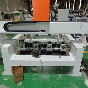 Routeur CNC 3D personnalisé PM1325R-4 à 4 têtes avec contrôle DSP NC Studio, moteur de précision, facile à utiliser pour le traitement de matériaux variés - Product Image 5