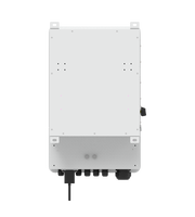 Convertisseur solaire hybride monocristallin au lithium-ion 6 kW 48 V, chargeur solaire MPPT 80 A, sortie 220 VAC, utilisation commerciale, norme européenne TUV/CE