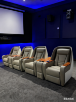 Leichte Luxus-Heimkino-Möbel VIP-Leders ofa stuhl 76cm Theaters itz Interieur Villa Keller Media Movie Chair