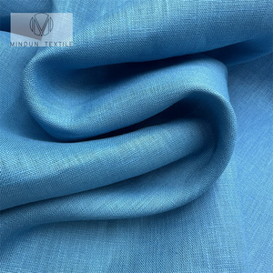 Tela de lino puro 100% teñida Lisa para mujeres y hombres, camisas de fábrica listas para enviar, Lino de fabricación de muestra de tamaño A4 <span class=keywords><strong>gratis</strong></span> - Product Image 4