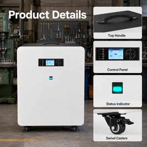 Sistema de Almacenamiento de Energía Portátil con Batería, IP65, Estación de Energía Portátil con Pantalla LCD para Generador Solar y Respaldo Doméstico - Product Image 4