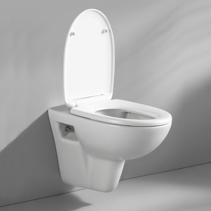 <span class=keywords><strong>WC</strong></span> mural moderne, design flottant avec réservoir encastré, <span class=keywords><strong>WC</strong></span> sans bride, gain de place - Product Image 3