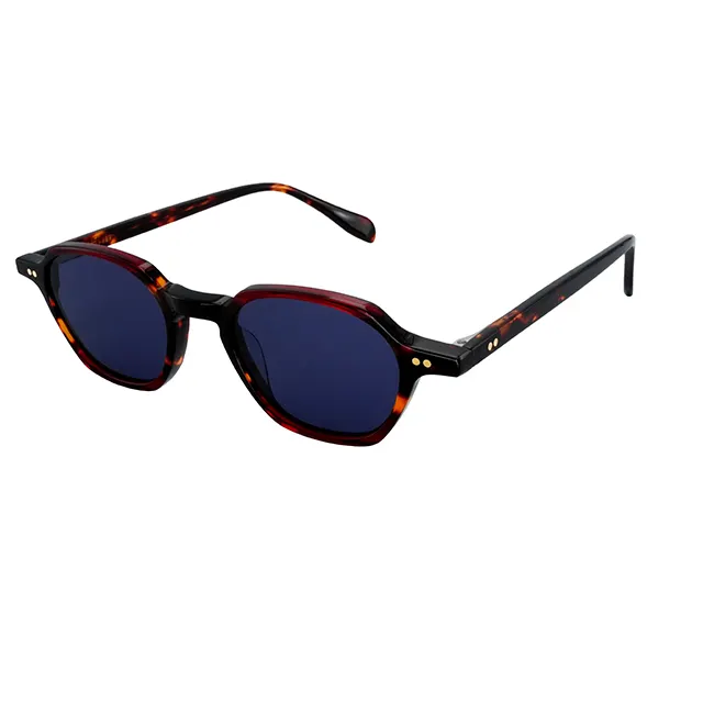 Óculos de sol UV400 coloridos em fibra de acetato para homens e mulheres, novidade da moda, logotipo personalizável, novidade de 2024