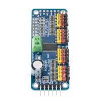 1 pièce AITEWIN ROBOT DC 5V PCA9685 Module I2C de pilote de servomoteur PWM 16 canaux 12 bits