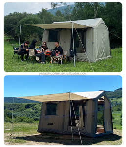 Camping familial de luxe, imperméable et coupe-vent, 2 chambres, grand hôtel, villas, tente de camping portable - Product Image 5