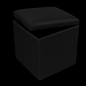 Modern Stool Living Room Furniture <b>Storage</b> Box Fabric Stainless Steel Bamboo Highest Quality Sample Available Stools Counter - Product Image 3