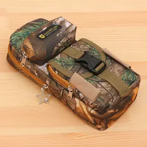 Multi-layer Pencil Case Bag Camouflage Zipper Gift Pencil Pouch Box Case For Male Kids School Boy Students Children