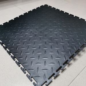 เสื่อปูพื้นพีวีซีหนาพิเศษซึมซับแรงกระแทกได้สบายสำหรับอุปกรณ์ยิมที่บ้านการป้องกันและความปลอดภัยในการออกกำลังกาย - Product Image 4