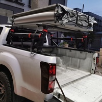 Porte-bagages de toit de camionnette réglable en aluminium, support universel pour échelle de camion pour Chevy Silverado Colorado GMC Sierra Canyon