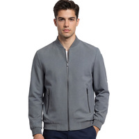 Veste bomber pour homme RCX personnalisée de haute qualité avec logo imprimé, OEM, polyester et coton, style streetwear, fermeture éclair, veste varsity