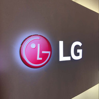 Letrero Luminoso LED 3D LG ThinQ, Módulos LED Retroiluminados a Prueba de Agua, Diseño Personalizable, Color Personalizable, Edificios de Oficinas