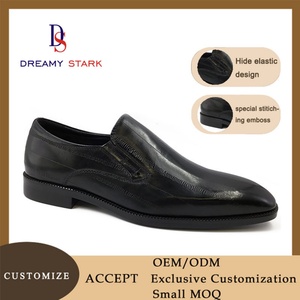 Chaussures habillées Oxford pour hommes en cuir véritable italien faites à la main, de haute qualité, confortables, respirantes, à lacets, pour l'automne - Logo personnalisé - Product Image 6