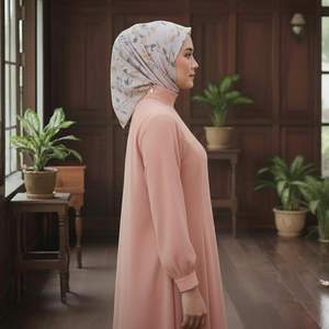 Sudadera Deportiva Musulmana Informal de Punto para Otoño, Diseño Modesto, Transpirable y Cómodo, Servicio Personalizado OEM - Product Image 5