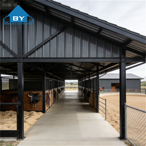 Benzer Çelik Yapı Sıcak Satış Kitleri Bulun Prefabrik Çelik Yapı Çizimleri At Depolama Ahırı - Product Image 4
