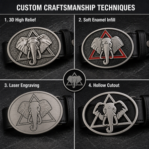 Y2K Anime Metal <b>Belt</b> <b>Buckle</b> Soft Enamel Plated Chrome 1.5 Inch for Youth Fashion Cosplay Custom Design - Product Image 2
