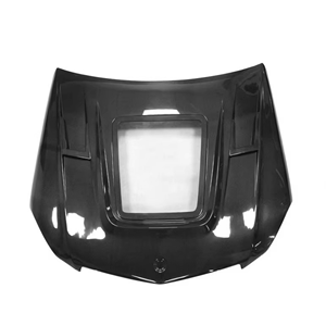 Capot en fibre de carbone véritable de style verre transparent pour <span class=keywords><strong>Mercedes</strong></span> Benz <span class=keywords><strong>Classe</strong></span> <span class=keywords><strong>C</strong></span> W205 C43 C63 Version limousine Pièces de carrosserie pour voitures C205 - Product Image 1