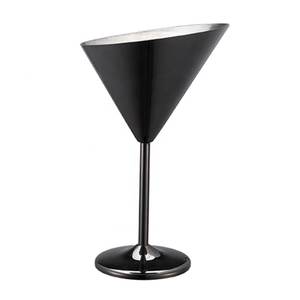 Più venduto 300ml in acciaio inox Cocktail bicchiere di vino Design classico con capacità personalizzata per il vino Margarita in metallo tazza di caffè - Product Image 6