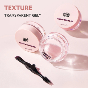 Cire <span class=keywords><strong>Gel</strong></span> Fixatrice Naturelle Minérale Végétalienne Imperméable à Tenue Forte pour <span class=keywords><strong>Sourcils</strong></span> avec Applicateur - Product Image 3