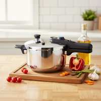 Dispositifs de sécurité pour autocuiseurs 3L 4L 5L 6L 7L 8L 9L 10L, compatibles avec les cuisinières à induction et à gaz, en acier inoxydable 201 304 de qualité alimentaire