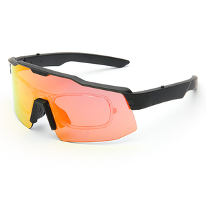 Gafas Deportivas con Logotipo Personalizado, Resistentes a Impactos, con Protección UV400, Visión Nocturna y Anti-Radiación, Montura TR90 Panorámica para Ciclismo - Product Image 4