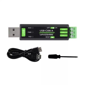 El adaptador de <span class=keywords><strong>USB</strong></span> a CAN de 1 a 2, compatible con el desarrollo secundario de velocidad de baudios CAN personalizada y el almacenamiento de apagado, portátil, fácil de usar - Product Image 4