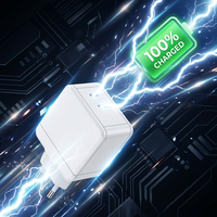 Cargador de Pared Portátil Tipo 2c con Enchufe Europeo, 2 Puertos USB-C PD para Teléfono Móvil, Buena Venta