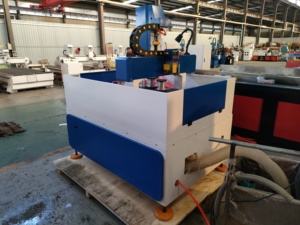 Centro de <span class=keywords><strong>Trabajo</strong></span> CNC para Biselado de Vidrio de 550*550 mm, Máquina de Corte y Pulido de Vidrio CNC de 3 Ejes Totalmente Automática - Product Image 6