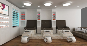 Shopping Mall Best Kiosk Beauty Nail Display <strong>Shop</strong> Design Pa <strong>Ales</strong> Ecologishop OEM - Product Image 6