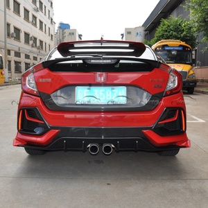 Nuevo para Honda Civic FC1 10ª Gen FK7 Type R Si M-Type, Alerones Traseros, Divisores de Parachoques Trasero, Faldones Laterales Traseros 2016+ - Product Image 6