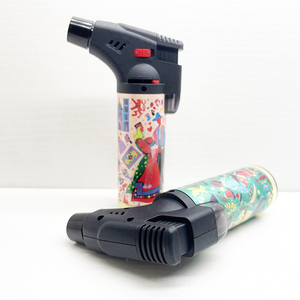 Venda quente de fábrica preço de atacado tocha isqueiro butano turbo chama churrasco ao ar livre isqueiro à prova de vento - Product Image 4