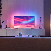 Bande lumineuse intelligente Joystar pour téléviseur, contrôle par application, kits de rétroéclairage synchronisé pour téléviseurs de 75 à 85 pouces, boîte HDMI 2.0, bande LED RGB IC Ambilight de 5 m