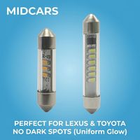 LED-Soffittenlampe 31mm 36mm 39mm 42mm 12V 24V 7mm Dünn für Auto-Innenraum, Decken-, Lese- und Schminkspiegelleuchten