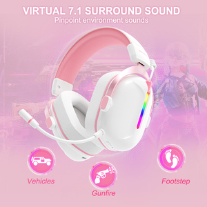 <span class=keywords><strong>Casque</strong></span> de jeu SADES Defender <span class=keywords><strong>avec</strong></span> <span class=keywords><strong>micro</strong></span>, 50 mm de haut-parleurs, connexion trois modes, filaire, <span class=keywords><strong>sans</strong></span> <span class=keywords><strong>fil</strong></span>, RGB - Product Image 4