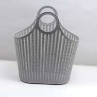 Panier de courses en PP avec poignées, sac de rangement, taille moyenne, emballage en boîte, marque MT G6140, panier à fruits écologique