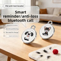 Collier GPS pour chat et chien avec Bluetooth 5.0 et matériau ABS - Anti-perte via téléphone portable