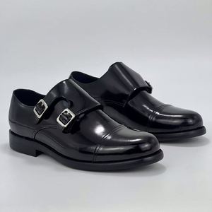 รองเท้าหนังแท้ทำมือสุดหรูแบบใหม่ปี 2025 สำหรับผู้ชาย กันน้ำ เหมาะสำหรับใส่ทำงานและโอกาสทางการ  แบบรัดข้อเท้า - Product Image 1