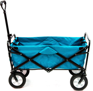 OEM 4 Wheels Folding Wagon <strong>Cart</strong> Outdoor Hand Truck <strong>Trolley</strong> <strong>Cart</strong> Camping <strong>Trolley</strong> Fishing Wagon <strong>Cart</strong> - Product Image 1