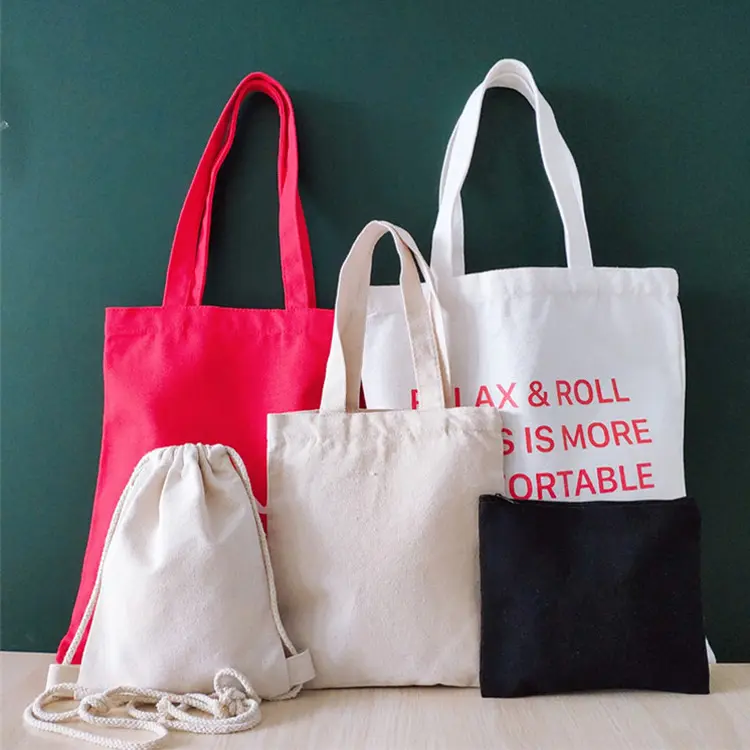 Borsa borse di tela con manico in corda tascabile abbigliamento da spiaggia borse di stoccaggio Shopping di alimentari resistente pieghevole colorato negozio riutilizzabile