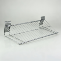 Étagère murale robuste en PVC pour garage, organisateur de rangement mural polyvalent avec crochets métalliques