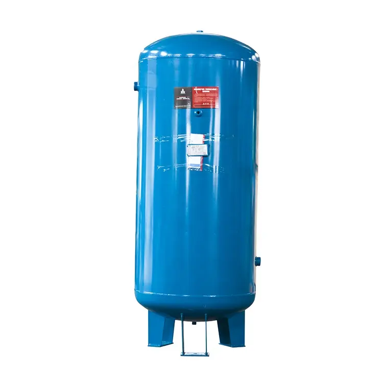 Hochwertiger ASME & CE Industrie lufttank 2 m3 Volumen 0,8 MPa Druck behälter Lagert ank für Luft kompressor