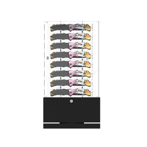 Transparent Acrylic Desktop Stand <b>Knife</b> Display <b>Holder</b> for Workshop & Retail Use with LED lights - Product Image 3