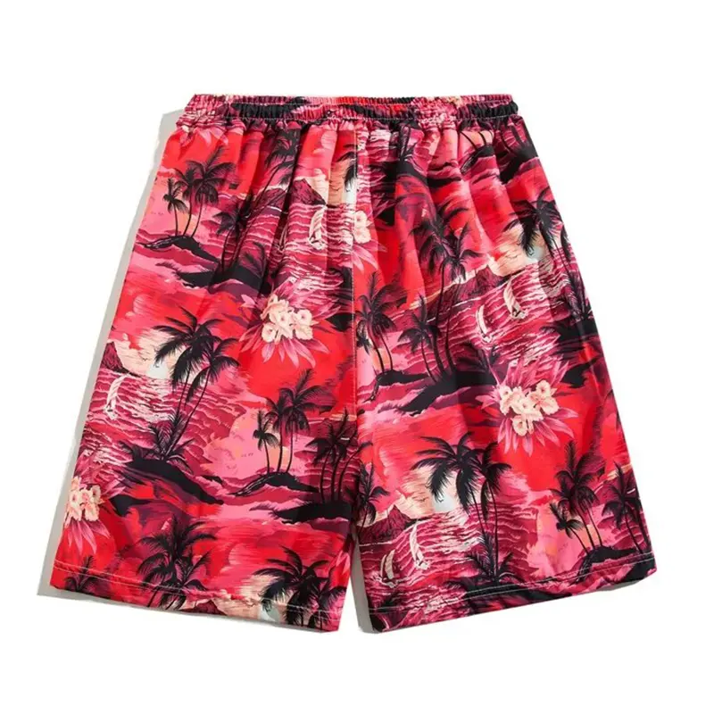 Vente chaude de haute qualité imprimé pantalons de plage hommes décontracté Sexy plage maille basket-ball Shorts pour garçons