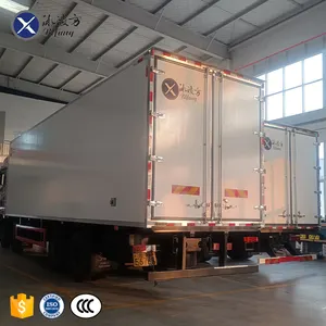 Cina fabbrica refrigerato corpo camion GFRP PU XPS trasporto carne di frutta isolato pannello sandwich Cargo frigorifero scatola camion