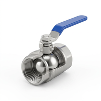Válvulas de Bola Manuales de Acero Inoxidable 304 de 2 Piezas DN25 OEM Carp Journey Q11F-64P para Tuberías de Agua, Aceite y Gas