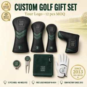Funda Protectora para Cabeza de Palo de Golf, de Cuero PU, Personalizable, Portátil, para Driver y Fairway Wood, Precio de Mayoreo Directo de Fábrica - Product Image 5