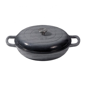 <span class=keywords><strong>OKV</strong></span> 7-teiliges Umweltfreundliches Emaille-Gusseisen-Kochgeschirr-Set mit Luxus-Design Gas- und Induktionsgeeignete Töpfe und Pfannen Dutch Oven - Product Image 2